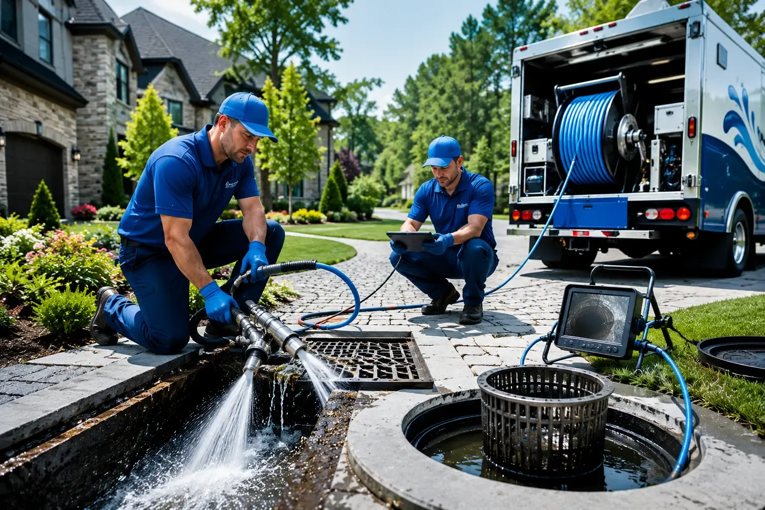 Local outdoor drain cleaning professionals in Enochs, TX