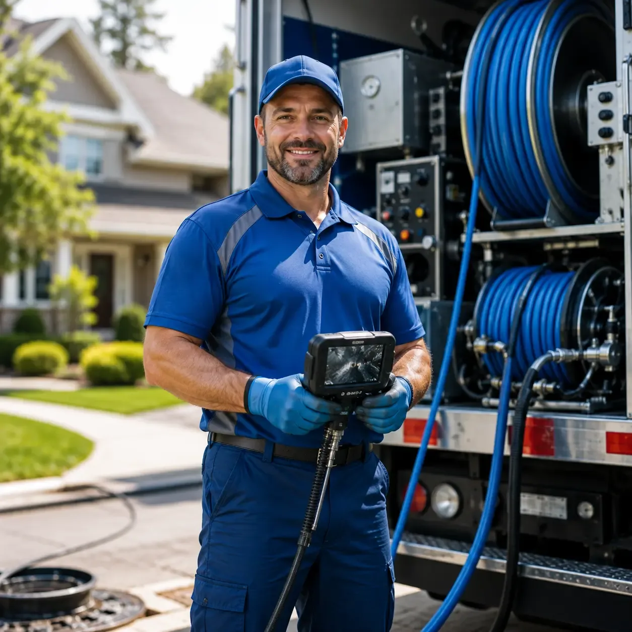 Local outdoor drain cleaning specialists in Enochs, TX